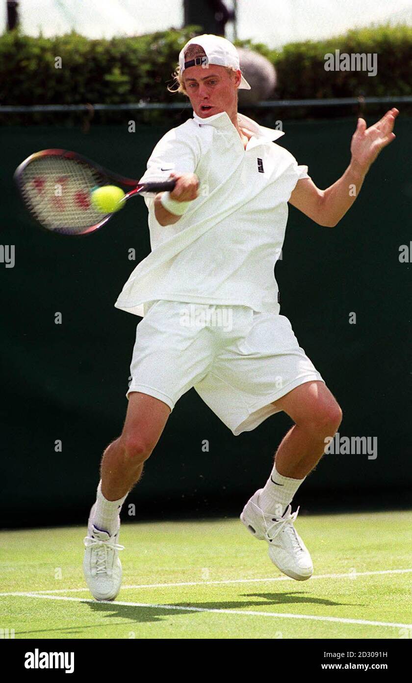 Tennis baseball cap lleyton hewitt hi-res stock photography
