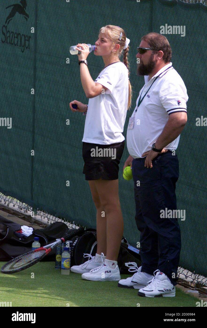 Jelena dokic father hi-res stock photography and images - Alamy