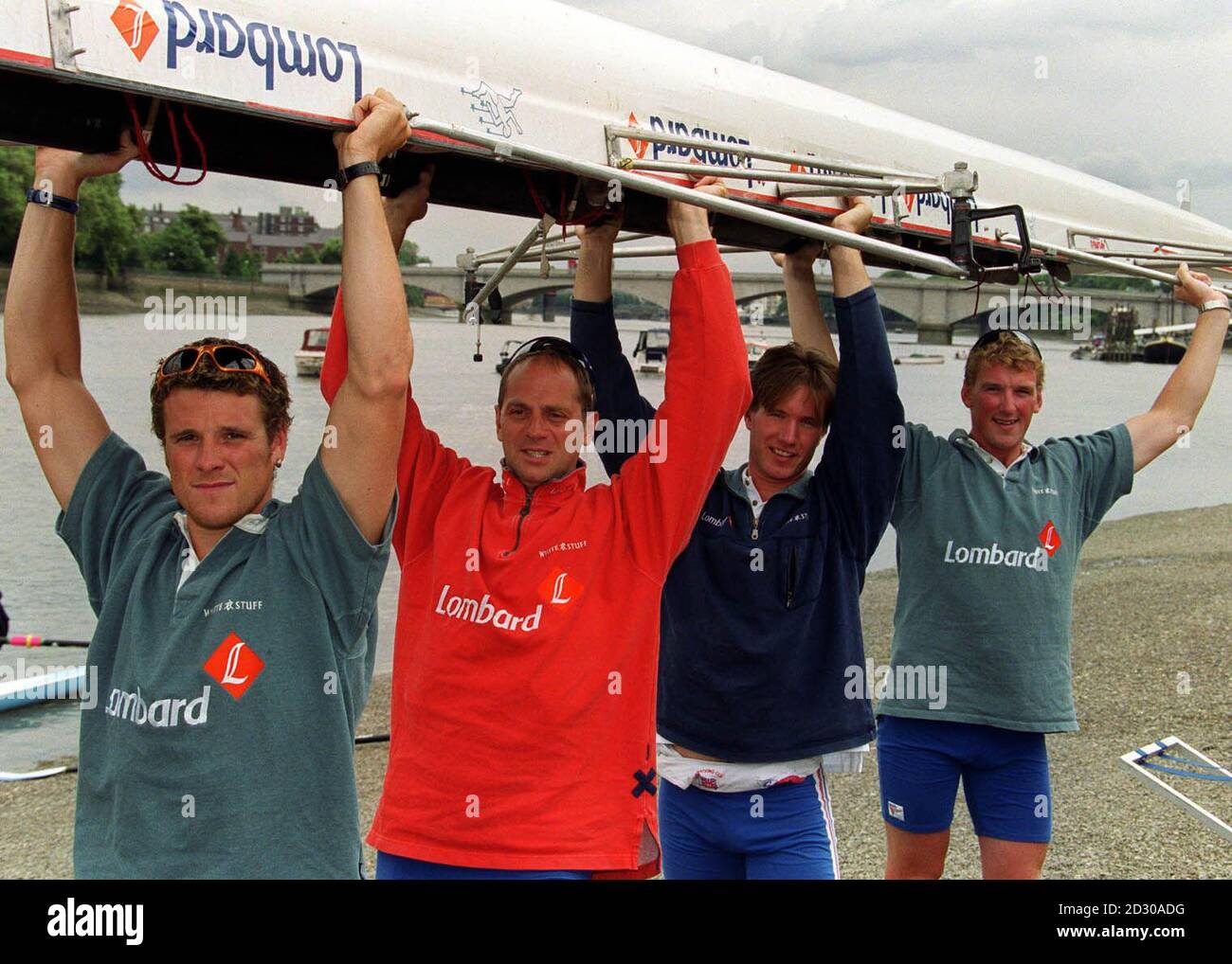 British International rowing team from (Left Right) gold medal winners