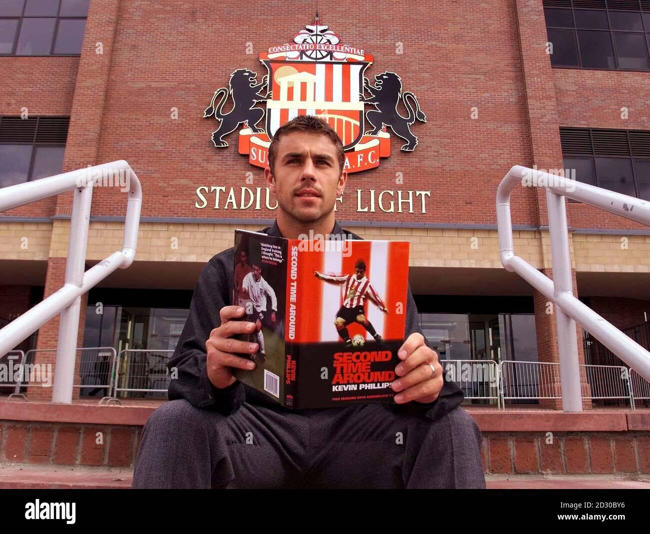 England and Sunderland player Kevin Phillips launches his autobiography 'Second Time Around' at