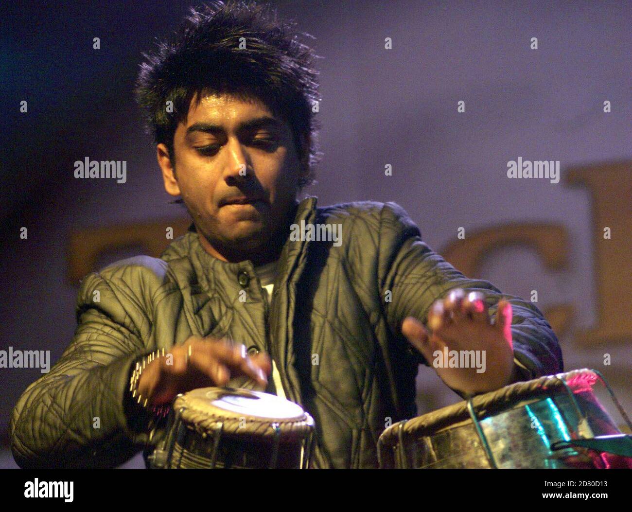 Overall winner Talvin Singh, plays live at the Technics Mercury Music