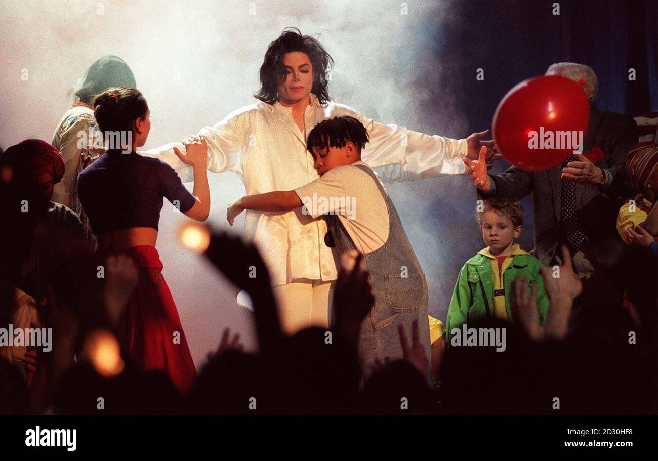 Michael Jackson performs a spectacular version of his Number One hit