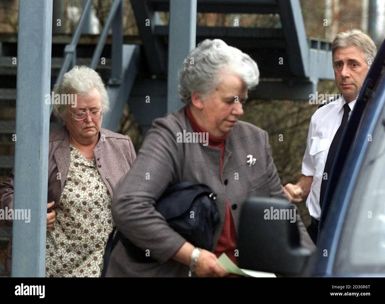 Crufts judge Caroline Gatheral (right) and her sister Mary, leaving Bishop Auckland Magistrates Court, where Ms. Gatheral admitted 83 charges of animal cruelty, and was banned from keeping animals for two years. * Crufts judge Caroline Gatheral (right) and her sister Mary, leaving Bishop Auckland Magistrates Court, where Ms. Gatheral admitted 83 charges of animal cruelty, and was banned from keeping animals for two years. *