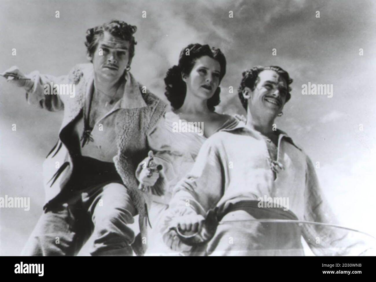 Douglas Fairbanks Jnr in the dual role of the 1941 film The Corsican Brothers. Fairbanks Jnr died at his New York home Sunday May 7 2000 at the age of 90. Stock Photo