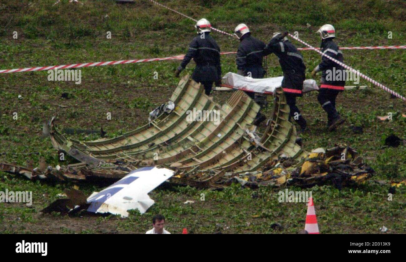 Concorde Crash Wreckage