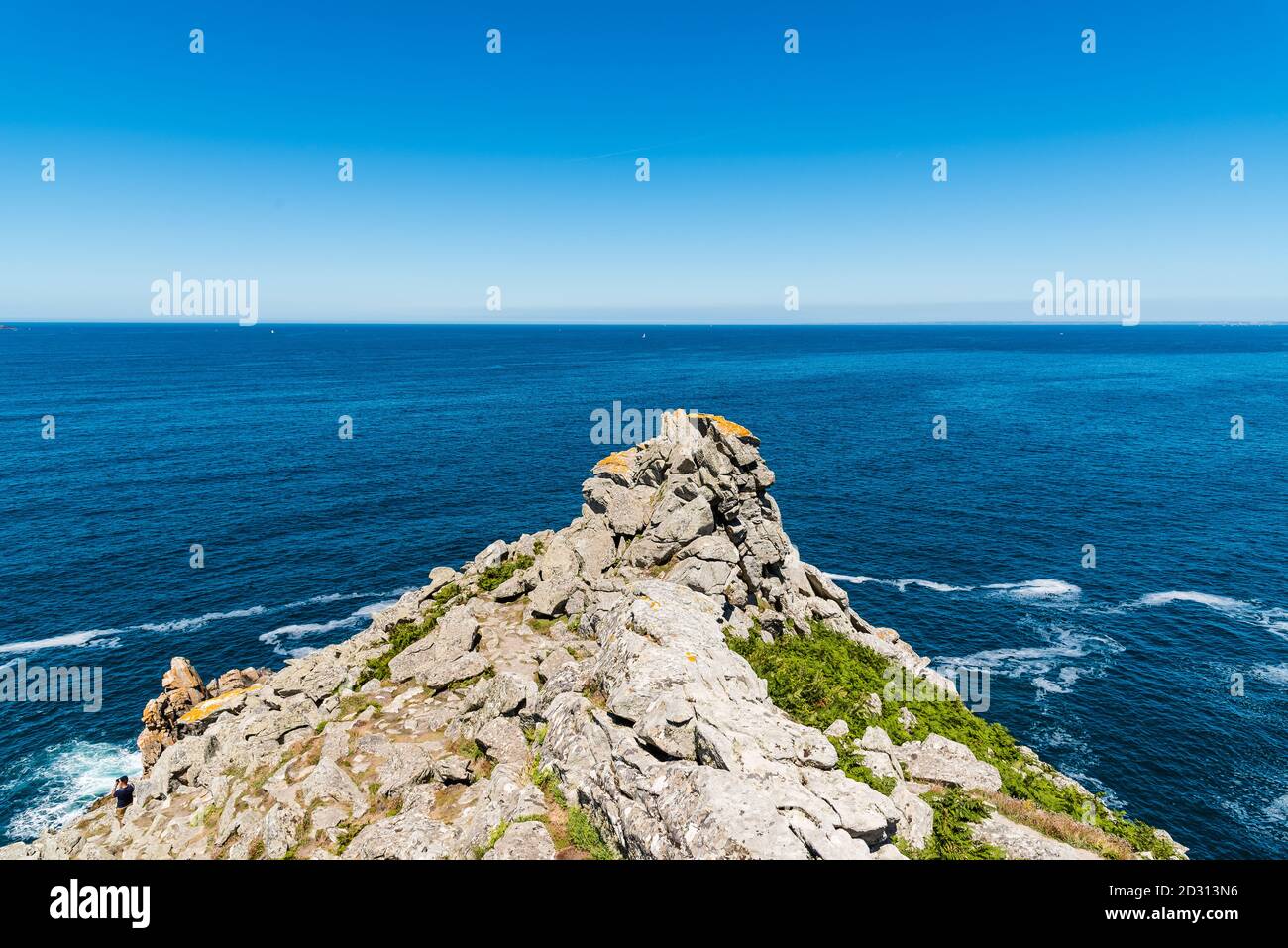 Promontory Point Image Pointe du Raz promontory that extends into the Atlantic from western ...