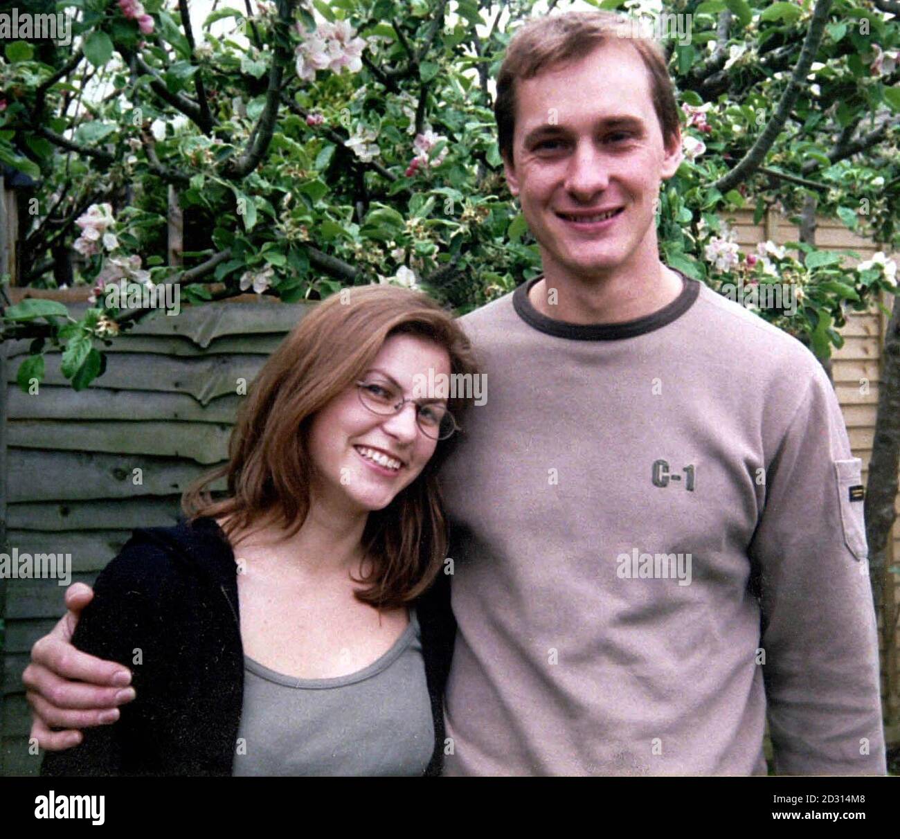 Undated collect picture of Jason Walsh and girlfriend Teresa Broglino. Jason was killed when a bus carrying backpackers in northern Australia collided head-on with another vehicle on the Bruce Highway near the town of Ayr, 620 miles north of Brisbane.  *... said Sgt Nick Sellers. Stock Photo