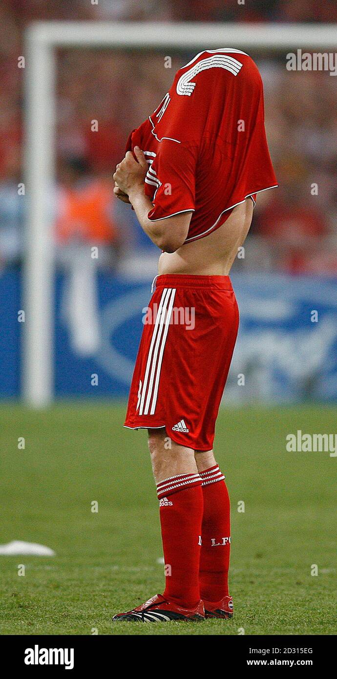 Soccer shirt over head High Resolution Stock Photography and Images Alamy