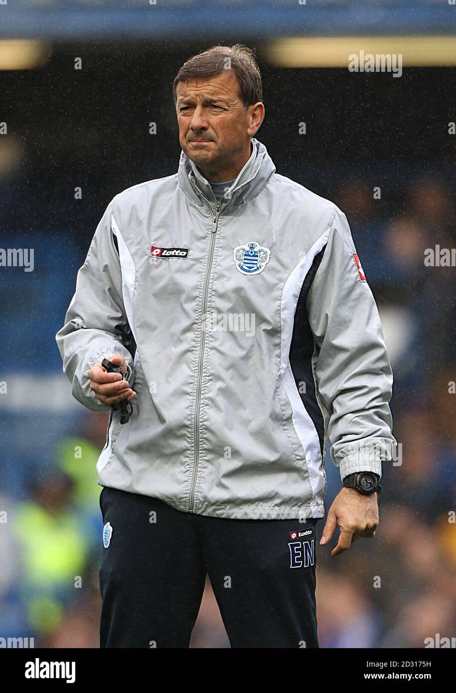 Queens park rangers coach eddie niedzwiecki hires stock photography