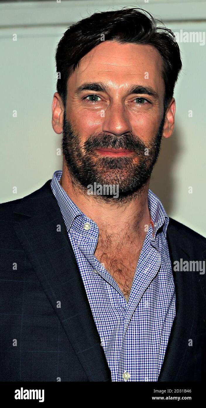 Jon Hamm promotes his film Ã”Friends with Kids' with a Question and Answer session and screening at BAFTA in Piccadilly, London. Stock Photo