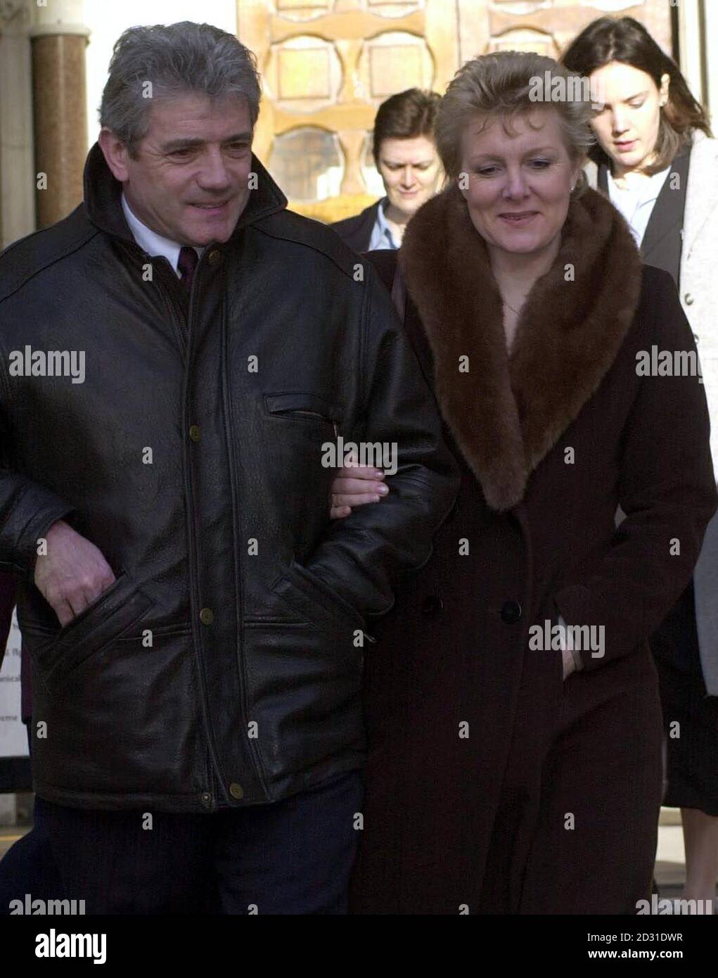Former England coach Kevin Keegan and his wife Jean leave the High Court in  London after hearing lawyers for News Group Newspapers offer "sincere  apologies" over the article in the News of