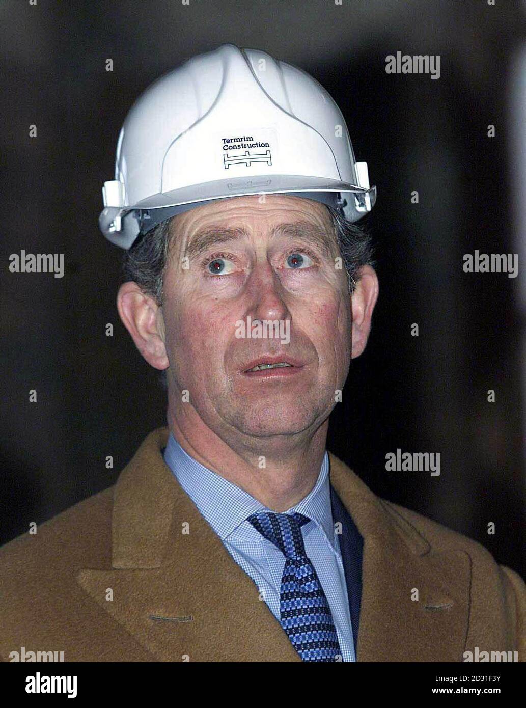 The Prince of Wales during his visit to the Little Germany regeneration project, in Bradford. Stock Photo