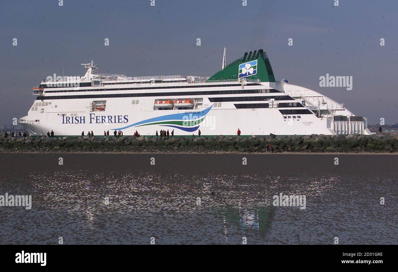 Irish Ferries' new IR 80million Dublin to Holyhead cruise ferry