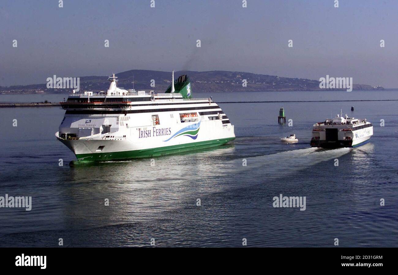 Irish Ferries' new IR 80million Dublin to Holyhead cruise ferry