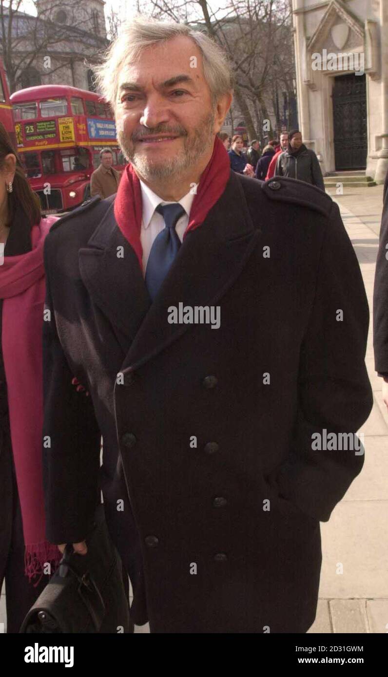 Award-winning composer Monty Norman at the High Court suing The Sunday Times for libel for reporting in an October 1997 article that he did not write the James Bond theme.  *... Mr Norman's counsel, James Price QC, told Mr Justice Eady and the jury that the two-week case centred on whether the theme's composer was Mr Norman or fellow composer John Barry. Stock Photo