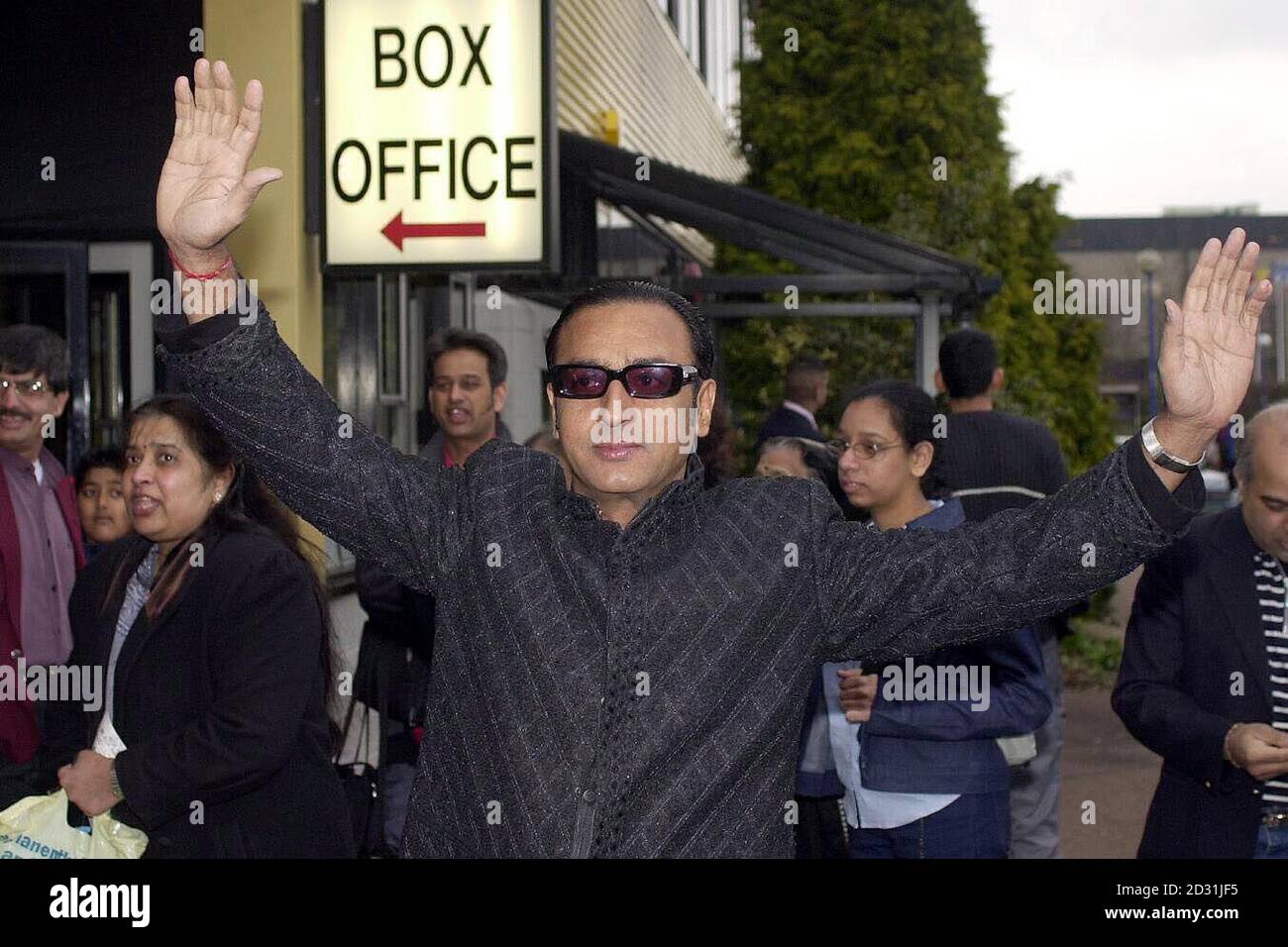 Indian film star Gulshan Grover arrives at the National Exhibition Centre Arena in Birmingham, for the Mega Mela BBC ASIA Awards Show. The BBC ASIA (Asian Success, Innovation and Achievement) awards celebrates all aspects of Asian life, culture and arts.  Stock Photo