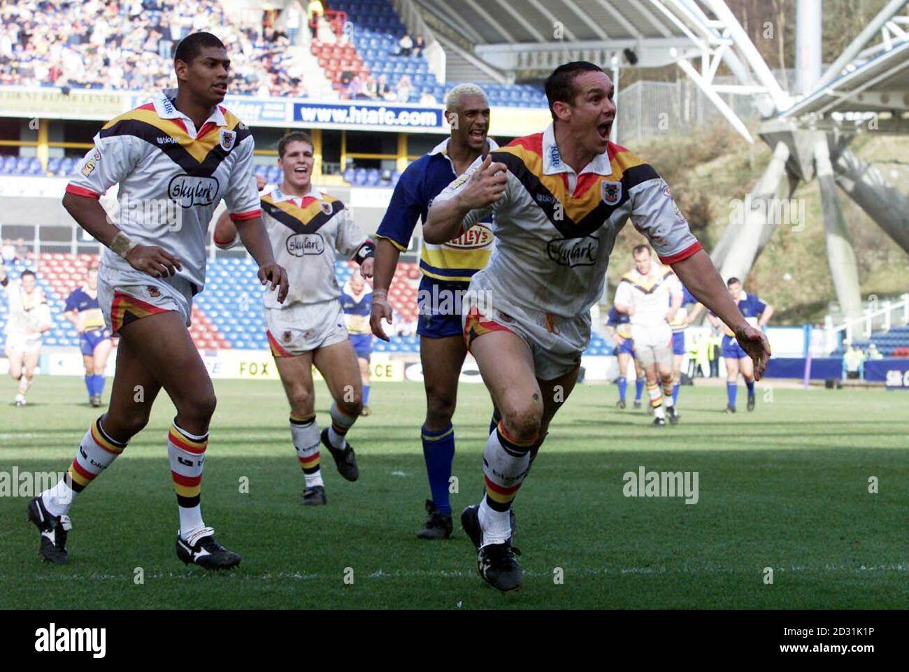 Spruce Rugby Sport rugby league scoring action stuart spruce hi-res stock ...