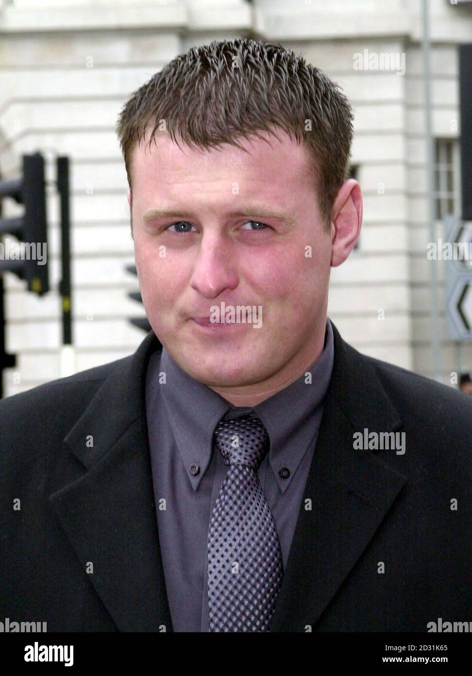 Paul clifford arriving back at hull crown court after lunch hi-res ...