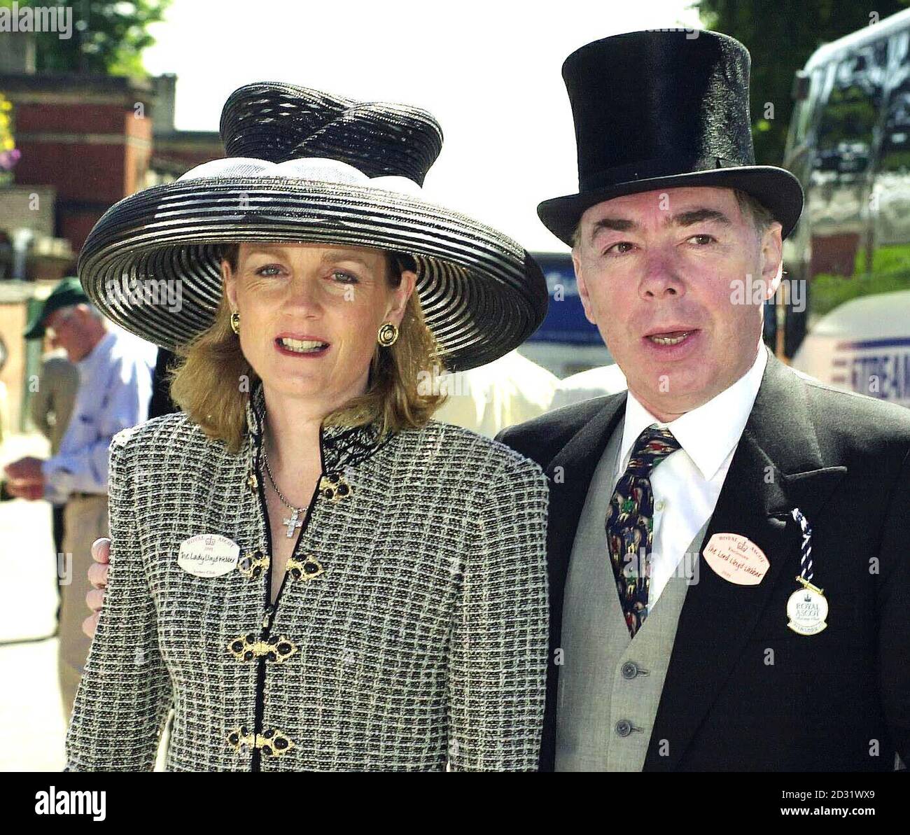 Lady lloyd webber royal ascot hi-res stock photography and images - Alamy