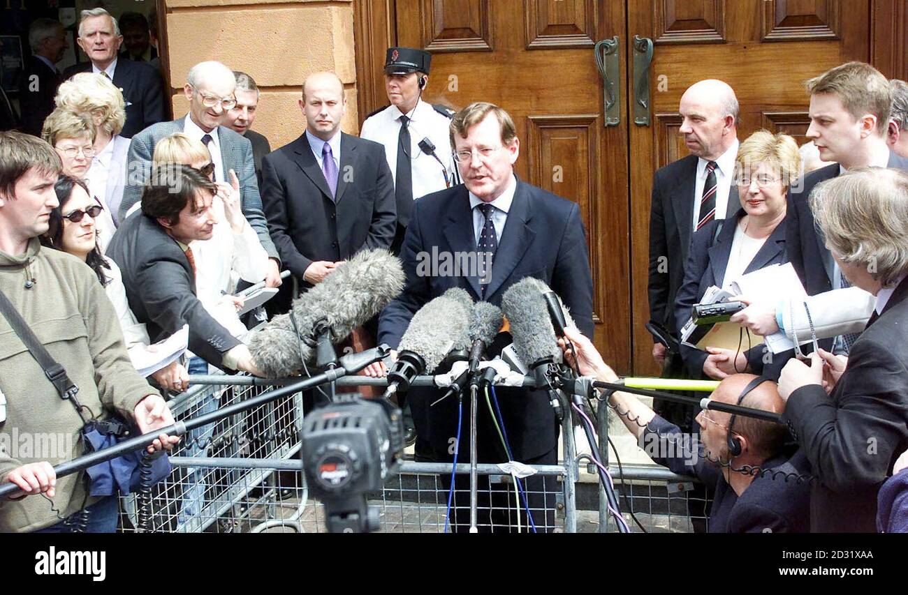Mr trimble emerges hi-res stock photography and images - Alamy