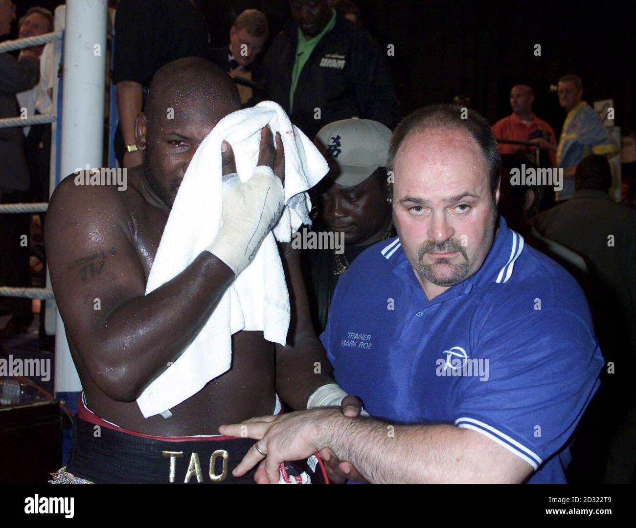 Sport boxing action danny williams julius francis hi-res stock ...