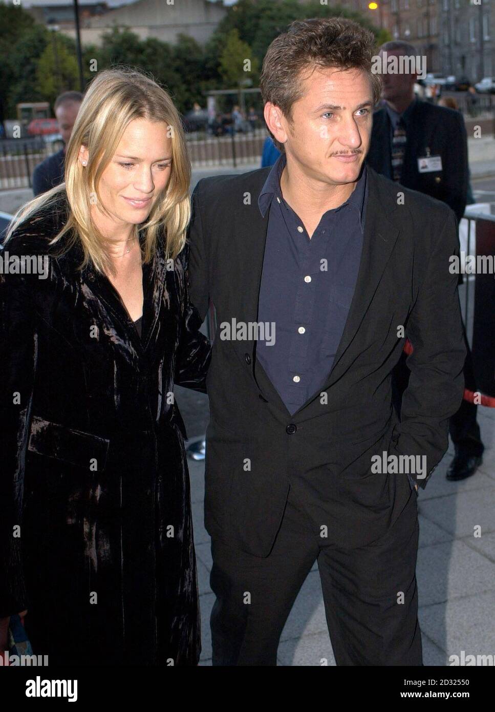 Actress wife robin wright penn arrive hires stock photography and