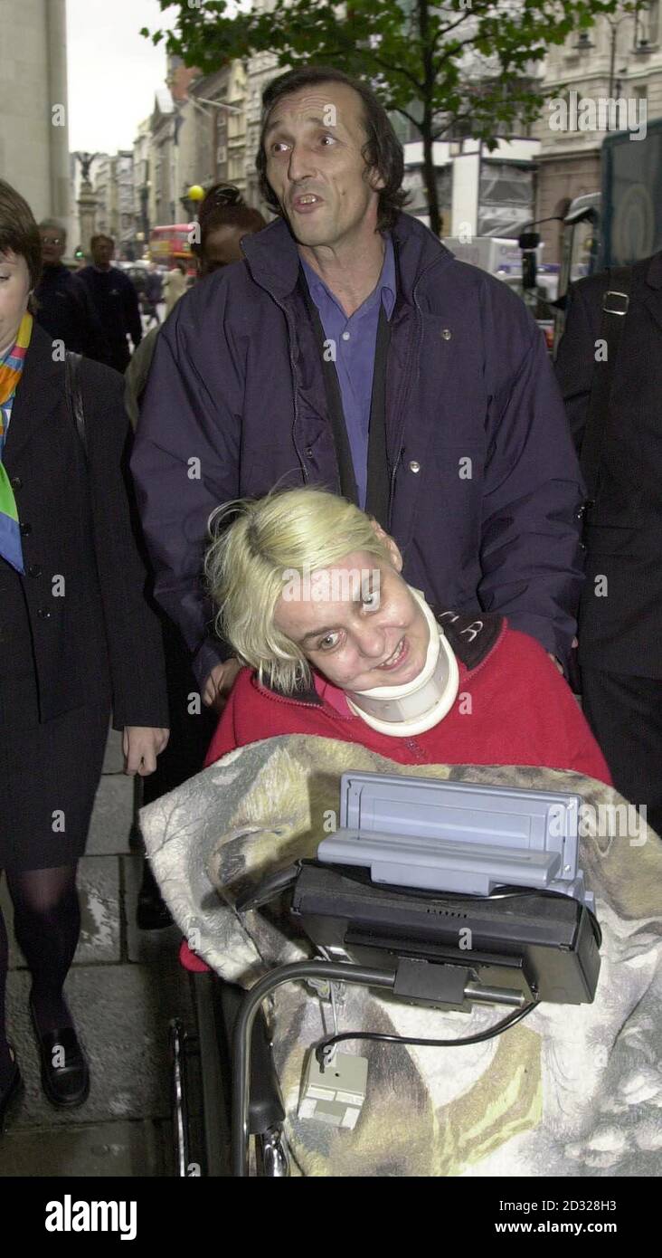 Terminally-ill Diane Pretty, 42, who suffers from motor neurone disease ...