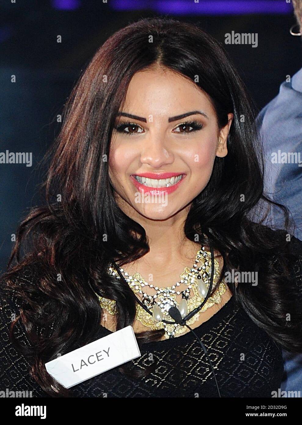 Lacey Banghard arriving at the launch of Celebrity Big Brother 2013