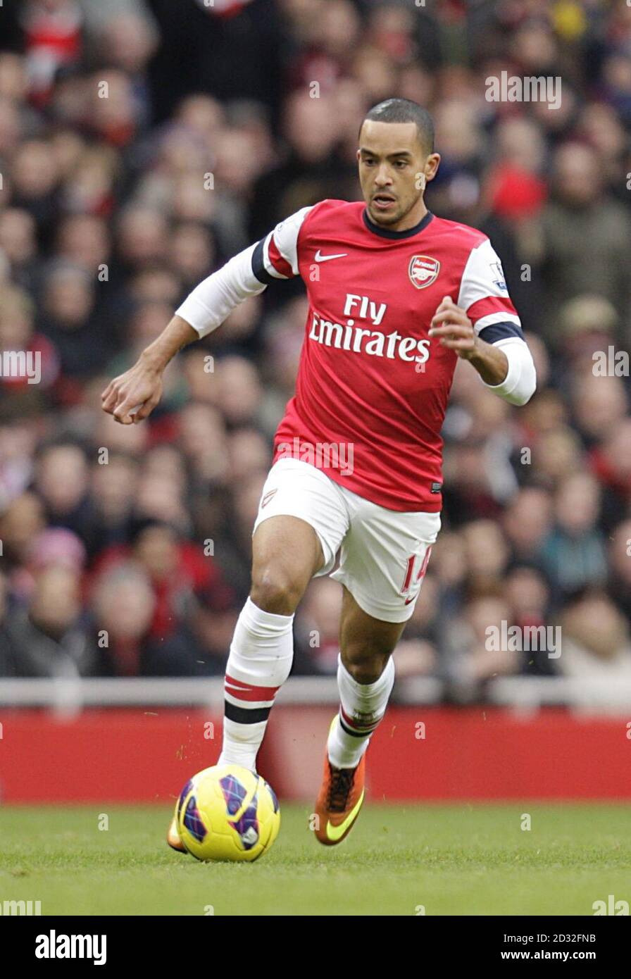 Theo Walcott Arsenal Stock Photo Alamy