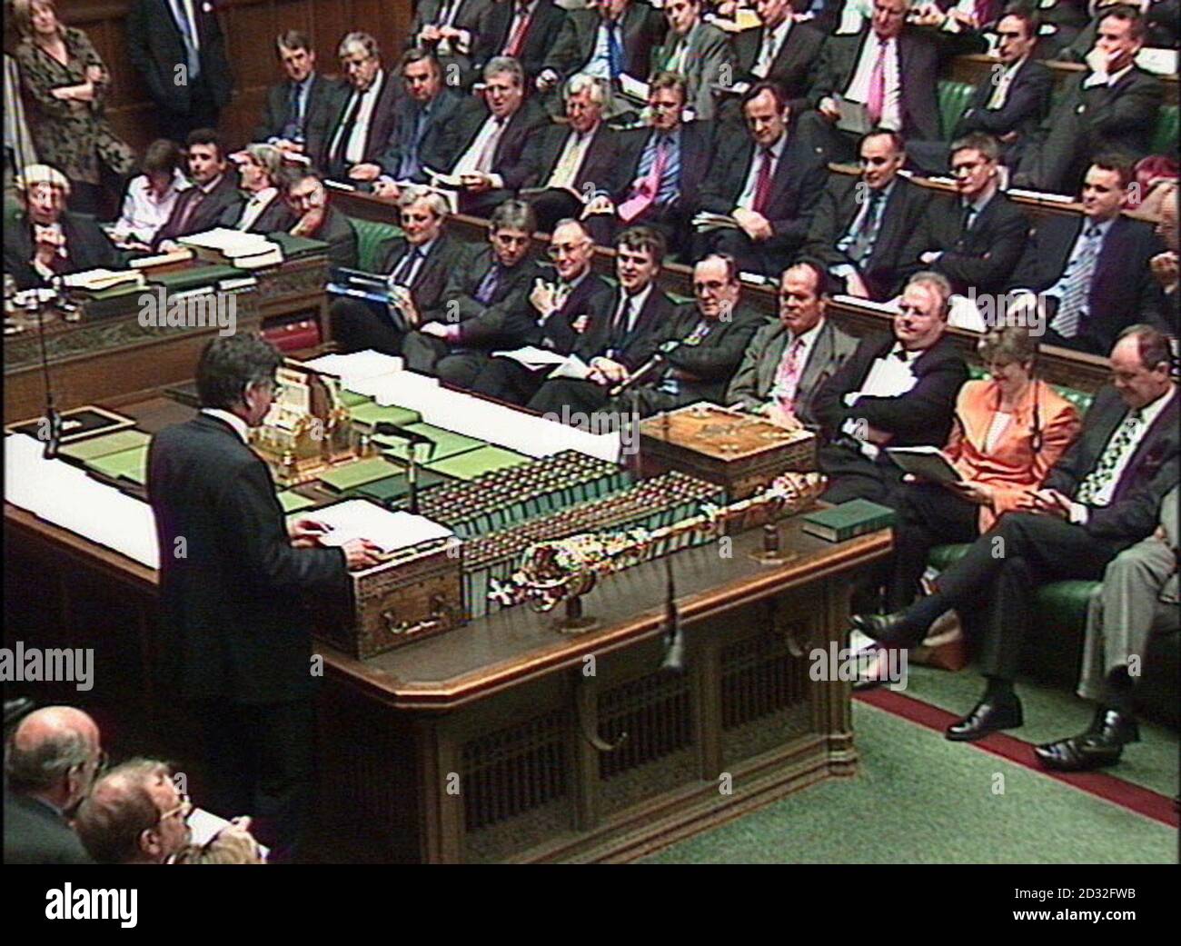 Transport Secretary Stephen Byers makes a a statement in the House of Commons, to MPs about the circumstances aurrounding the departure of his department's press chief Martin Sixsmith.    *  The department admitted earlier this week that Mr Sixsmith had not resigned, as Mr Byers had told the Commons in February. Stock Photo