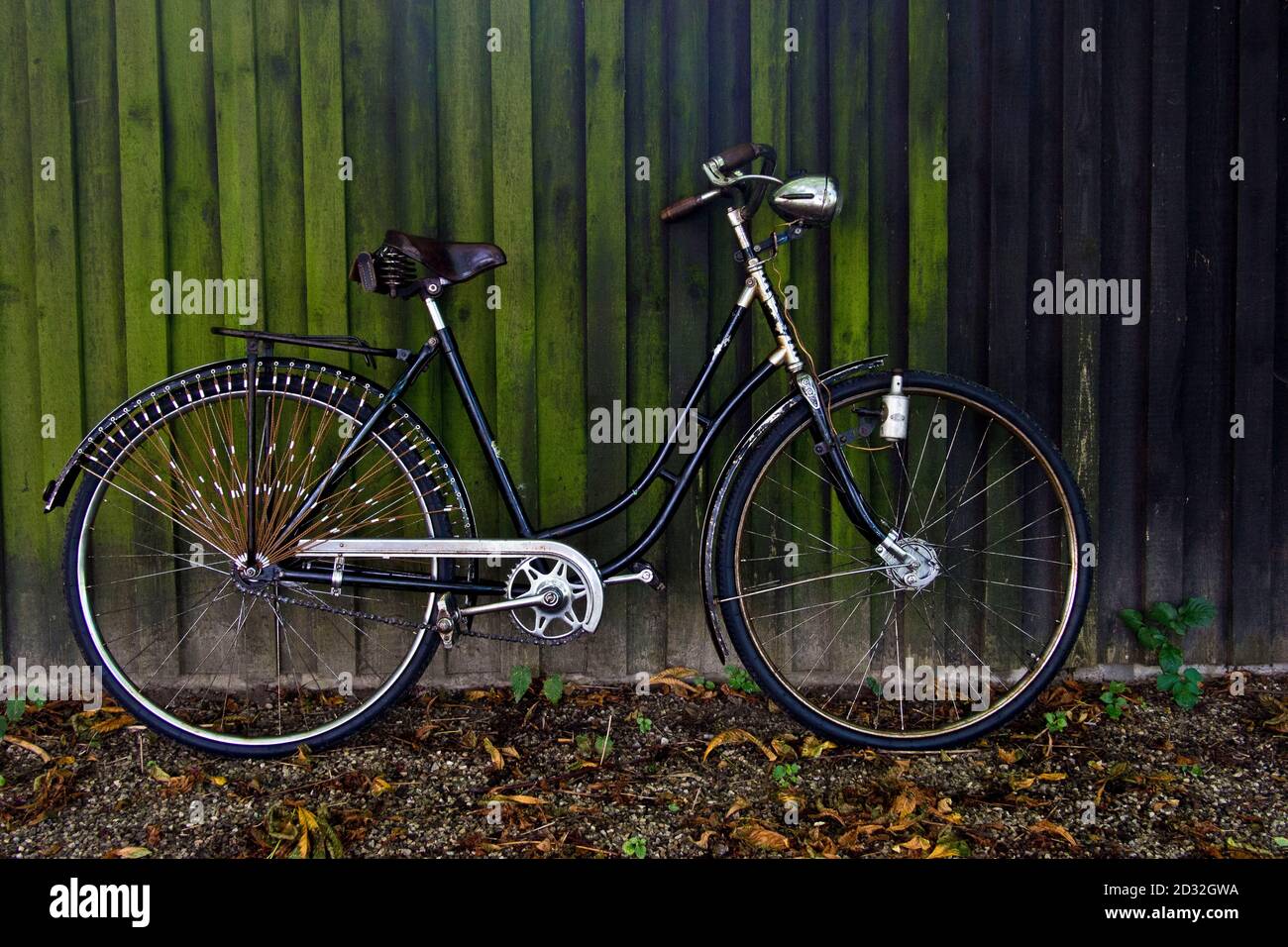ENNS, AUSTRIA - JULY 17, 2014: female oldtimer bicycle "Waffenrad Stock  Photo - Alamy