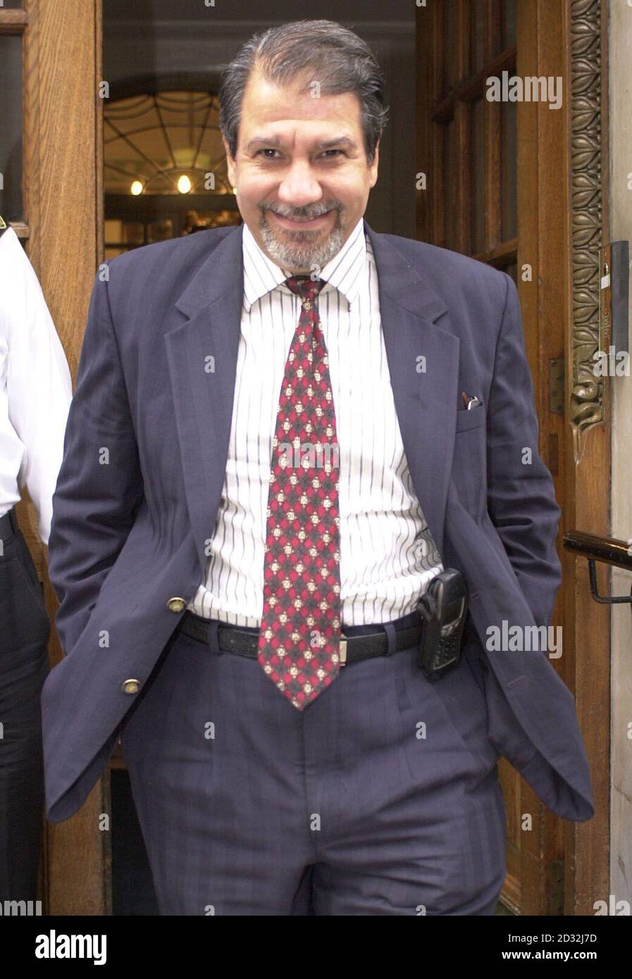 Consultant Surgeon Mohannad Abdul Al-Fallouji leaves the General Medical Council, London. Al-Fallouji, 46, of Liversedge, West Yorkshire, faces a catalogue of allegations and denies serious professional misconduct while working at the Pilgrim Hospital in Boston, Lincolnshire.  Stock Photo