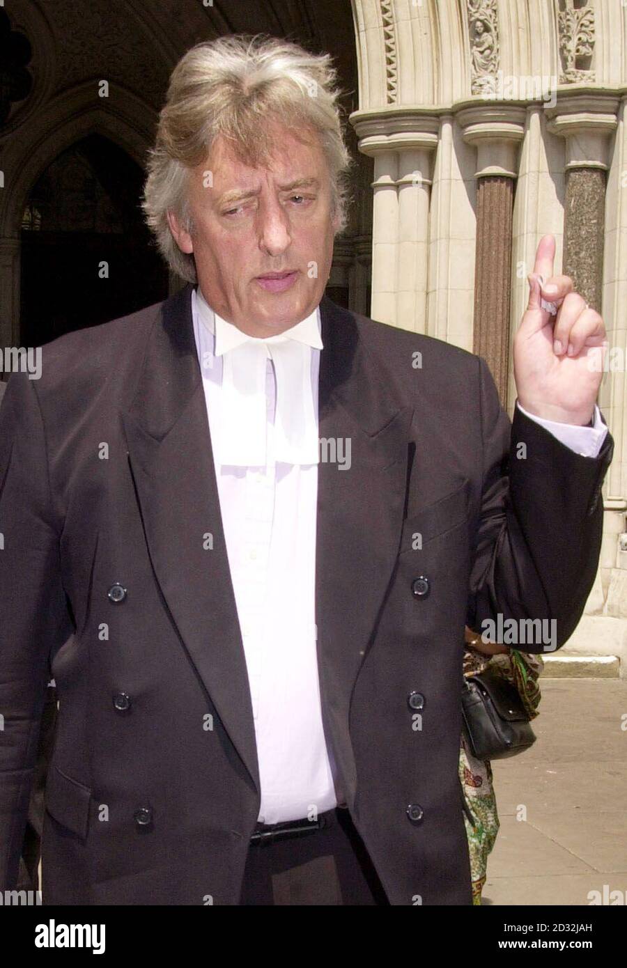 Barry defence barrister michael mansfield qc hires stock