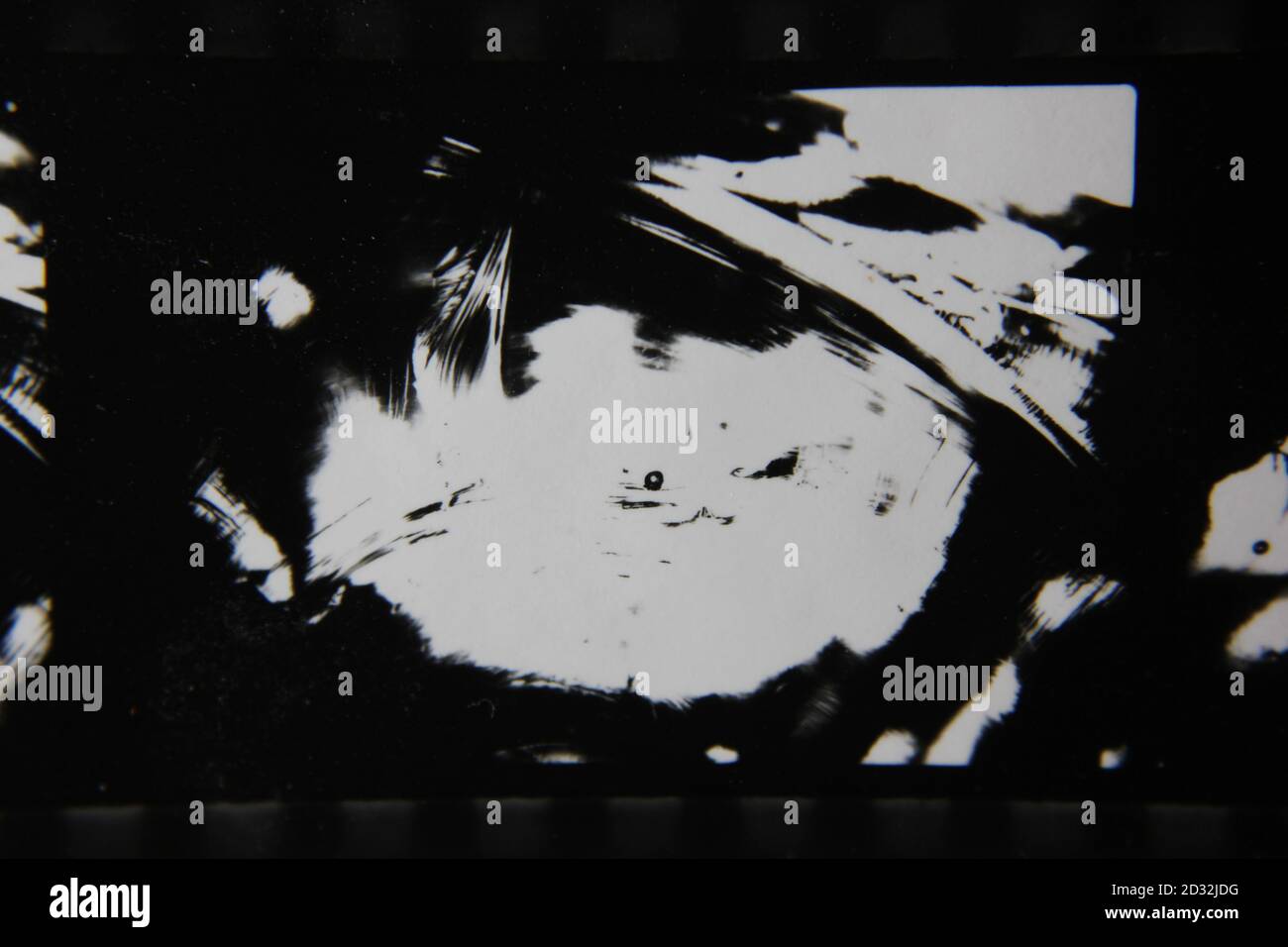Fine 1970s vintage black and white photography of a dreamy abstract ...