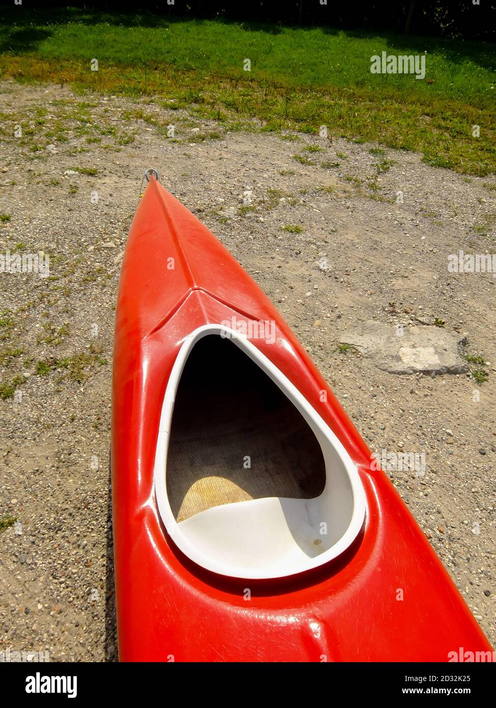 kayak on the beach Stock Photo - Alamy