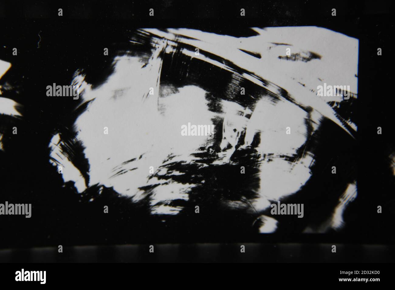 Fine 1970s vintage black and white photography of a dreamy abstract ...