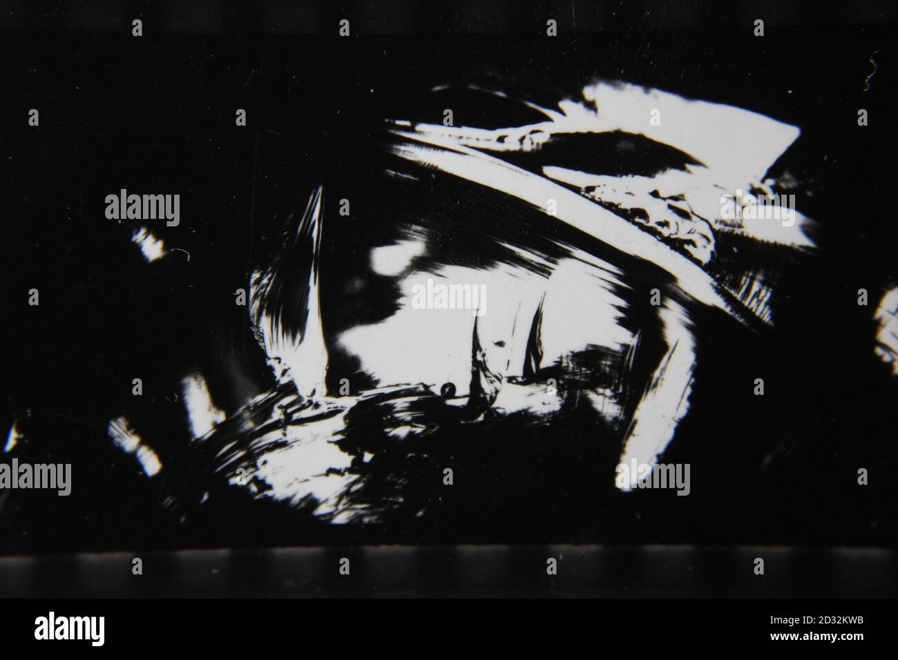 Fine 1970s vintage black and white photography of a dreamy abstract ...