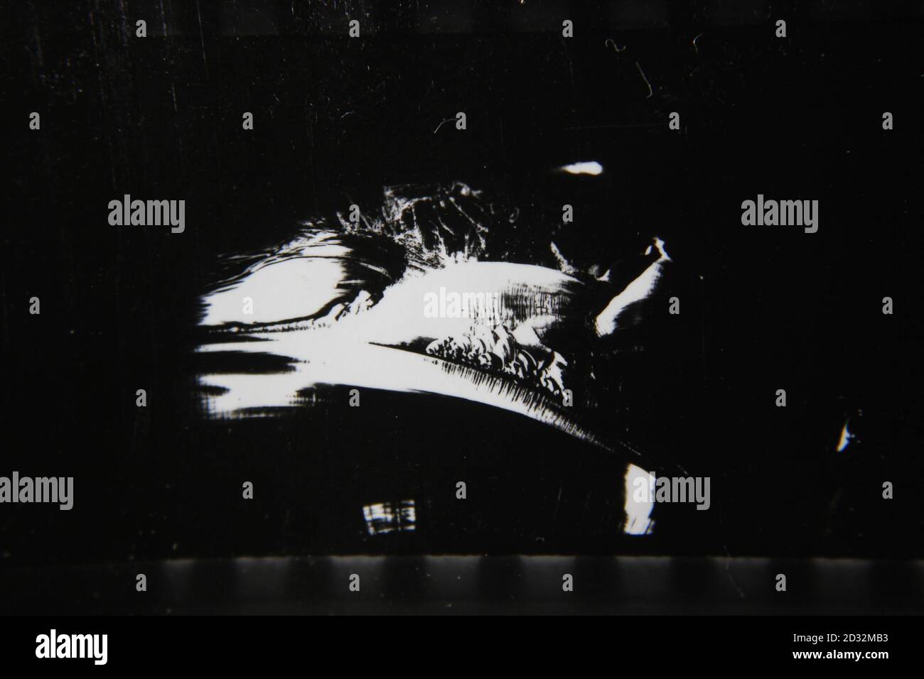 Fine 1970s vintage black and white photography of a dreamy abstract ...