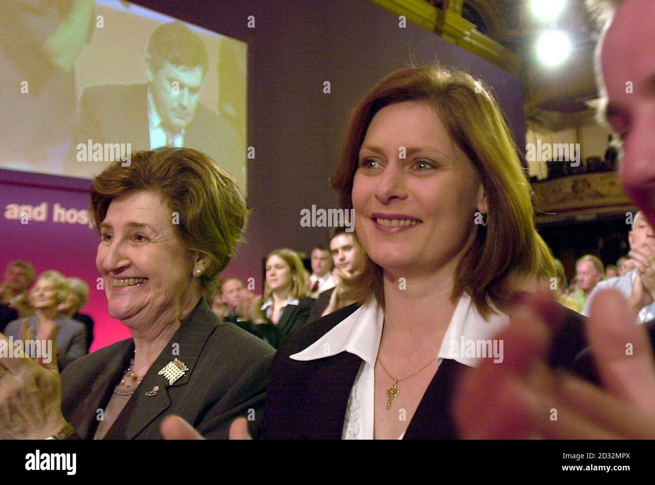 Chancellor gordon brown and his wife sarah hires stock photography and