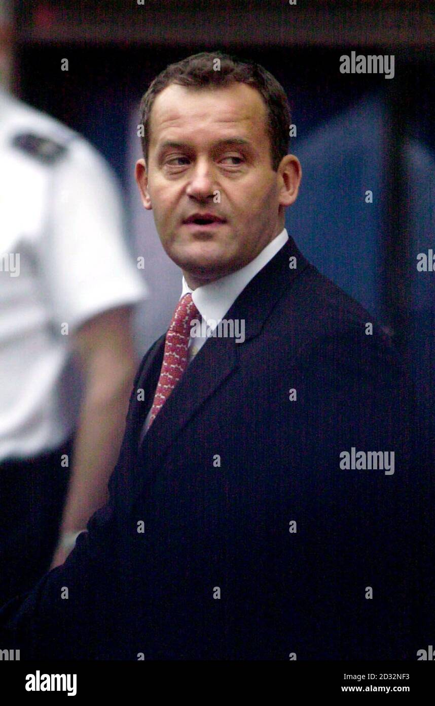 Paul Burrell, the butler to the late Princess of Wales, leaves the Old Bailey in London, where he was standing trial accused of stealing hundreds of personal possessions from Diana, Prince William and the Prince of Wales.    * Burrell, described  by Diana as 'my rock' is charged with three counts of theft. They relate to 286 items belonging to Diana's estate, 22 belonging to Prince William and four belonging to the Prince of Wales. They were allegedly stolen from Kensington Palace between January 1, 1997 and June 30, 1998. The princess lived at the palace until her death in 1997. Stock Photo
