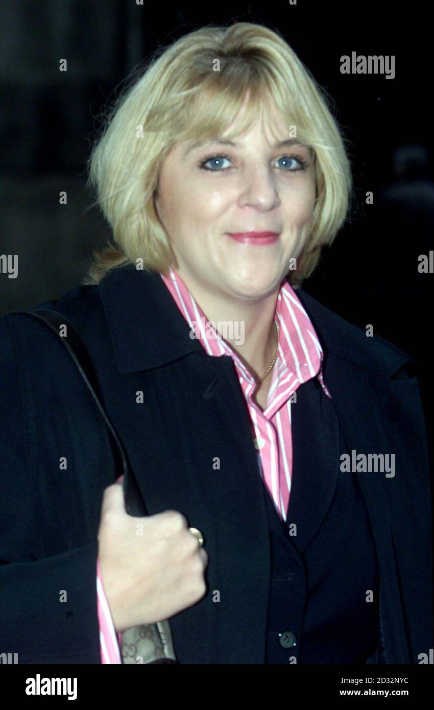 Detective Chief Inspector Maxine de Brunner arrives to give evidence in the trial of the former butler of Princess Diana, Paul Burrell, at the Old Bailey, central London. Mr Burrell, 44, denies three charges of theft on or before June 30, 1998.   * Police discovered more than 300 items belonging to the late Princess and her family when they raided Mr Burrell's Cheshire home.   11/01/02 : Detective Chief Inspector Maxine de Brunner, who led the inquiry which resulted in the prosecution for theft of Royal butler Paul Burrell.  The case ended at the Old Bailey with him being cleared of all theft  Stock Photo
