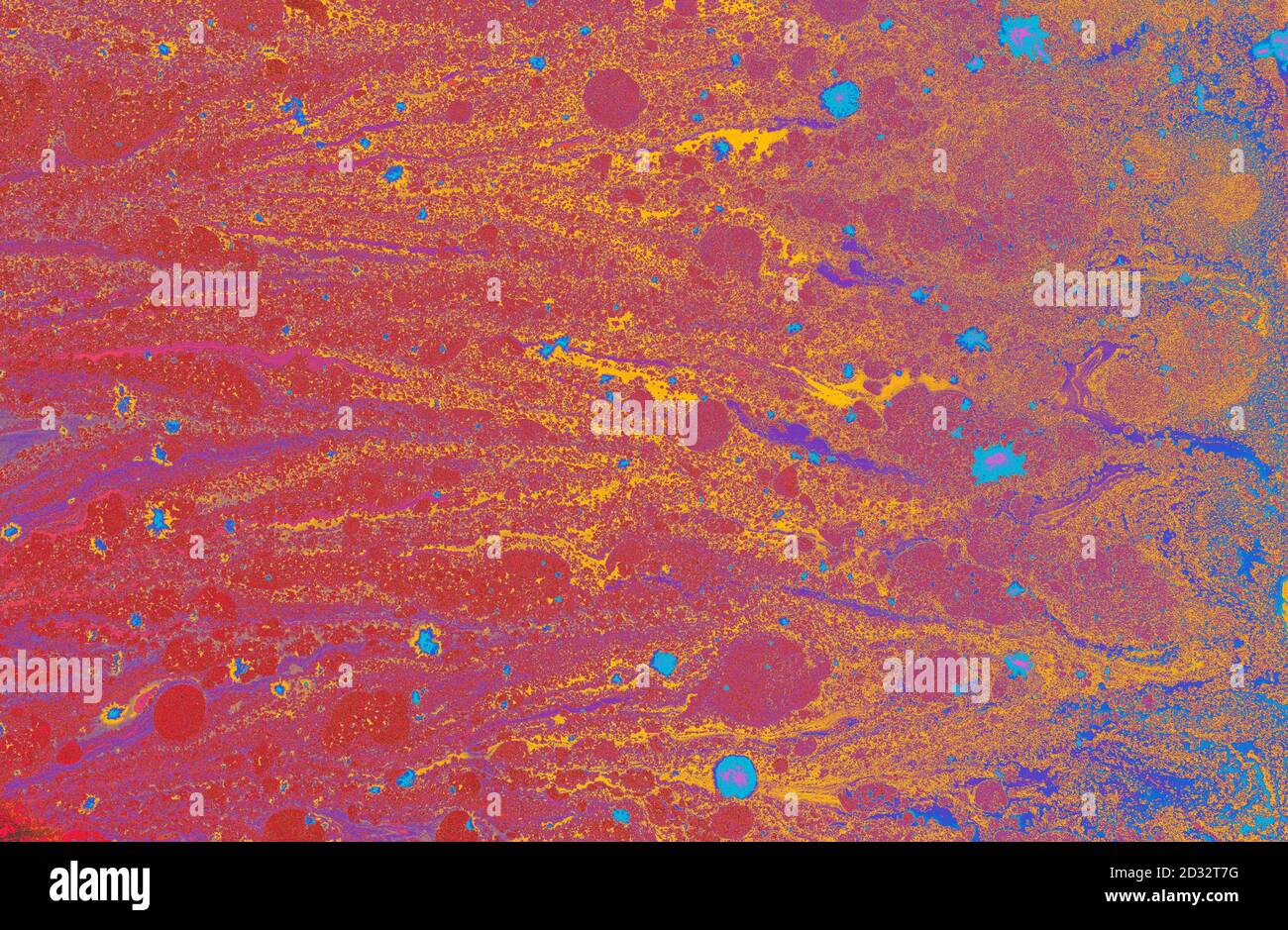 Abstract background of an oil painting with colorful swirls and wavy ...