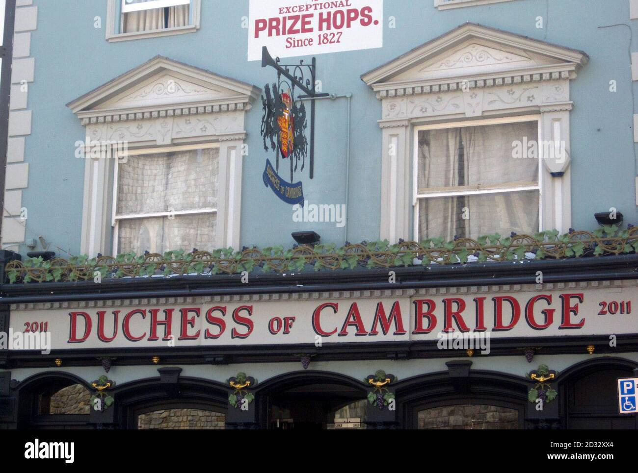 The Duchess of Cambridge pub in Windsor, who will celebrate the royal