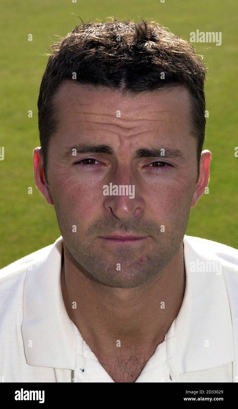 Essex cricket player Paul Grayson Stock Photo Alamy