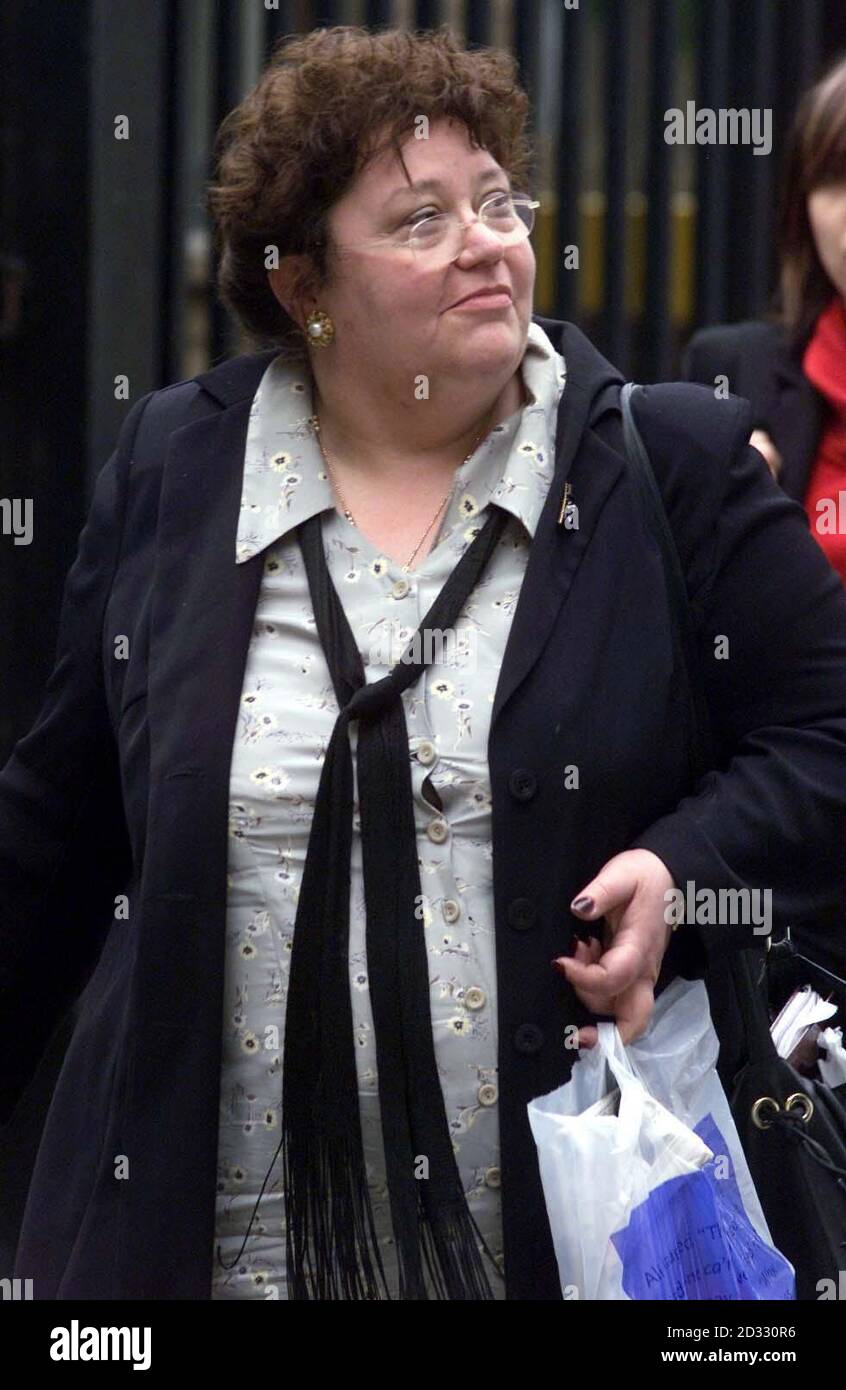 Colleen McCabe former head teacher at Saint John Rigby Roman Catholic  school in Kent leaving Southwark Crown Court, where she is facing charges  of theft of school funds Stock Photo - Alamy