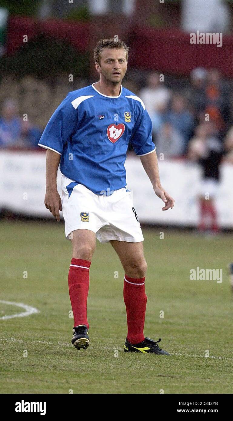 Tim Sherwood playing for Portsmouth Football Club. THIS PICTURE
