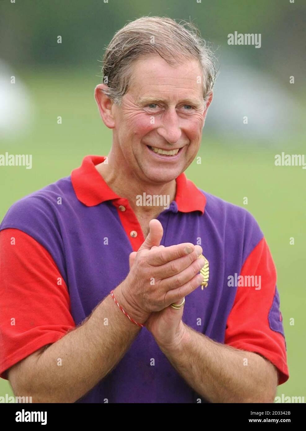 Prince charles polo 2003 hi-res stock photography and images - Alamy