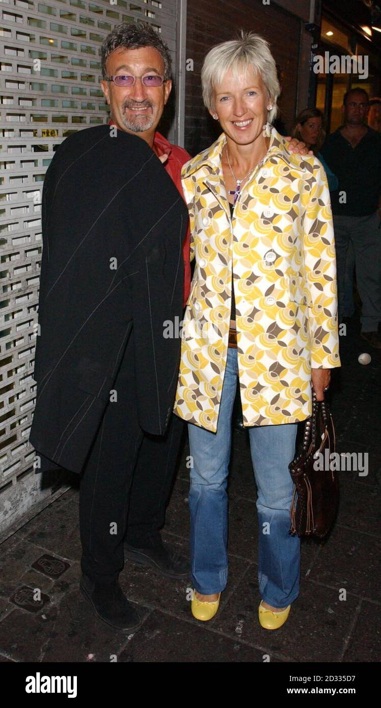 Formula One boss Eddie Jordan and wife Marie arriving at the Rolling Stones  concert at the Astoria, in London Stock Photo - Alamy