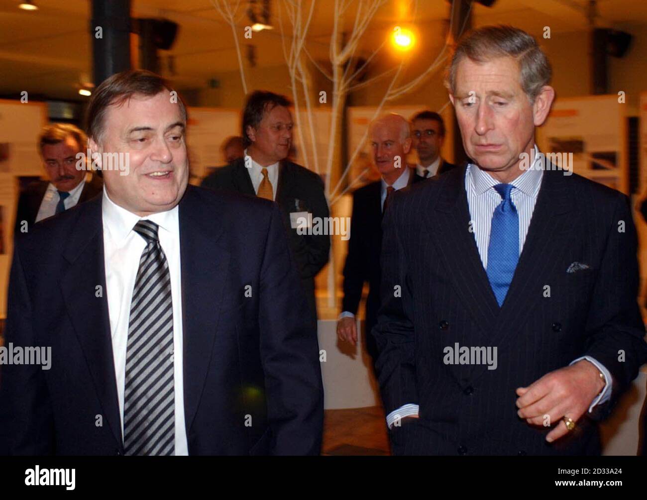 Deputy Prime Minister John Prescott And Hrh The Prince Of Wales At The Traditional Urbanism In Contemporary Practice Conference At The Prince S Foundation London Stock Photo Alamy