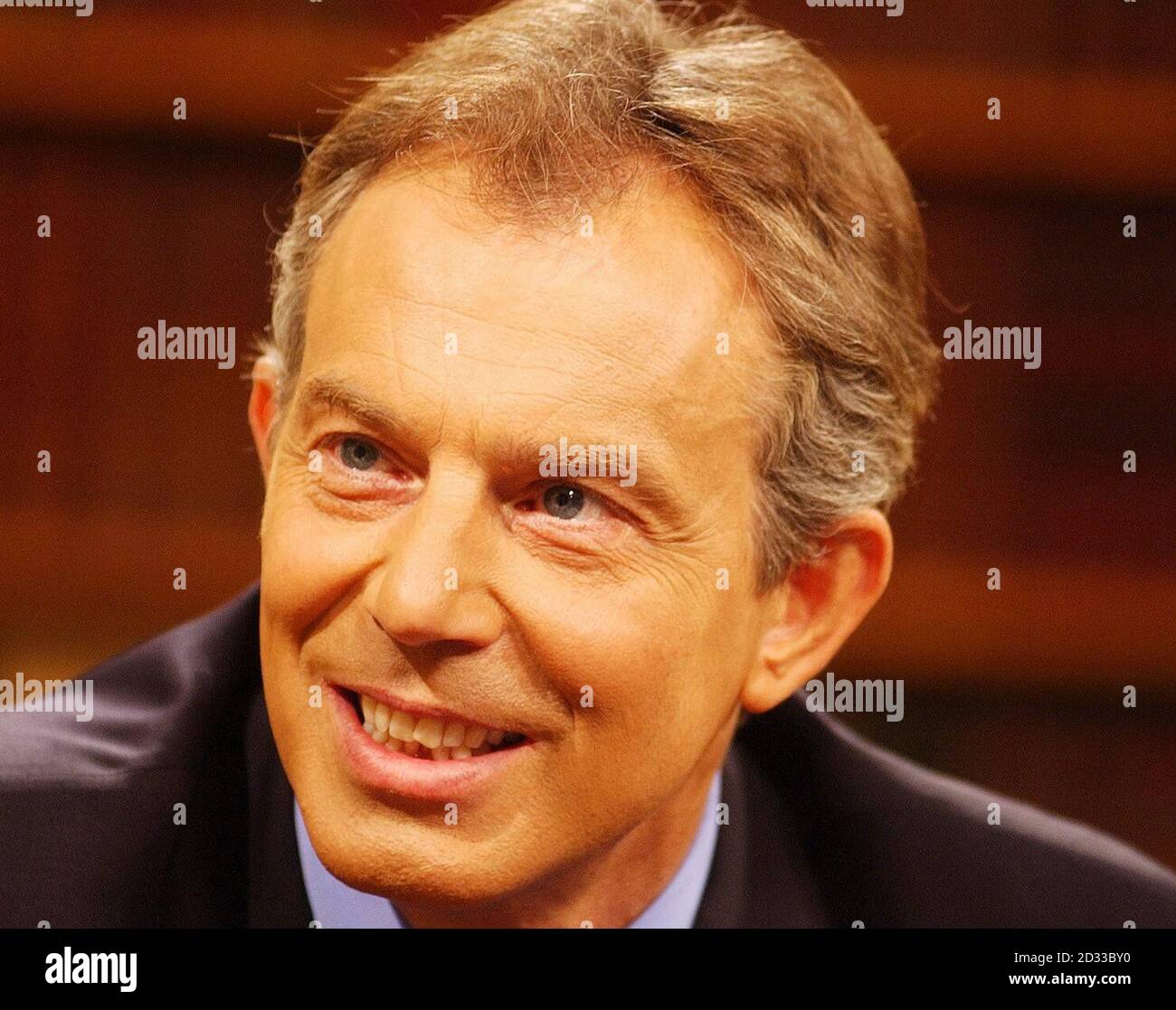 Prime Minister Tony Blair on the BBC television programme Breakfast